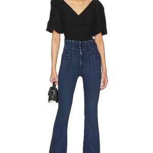 High Waisted Flare Jeans